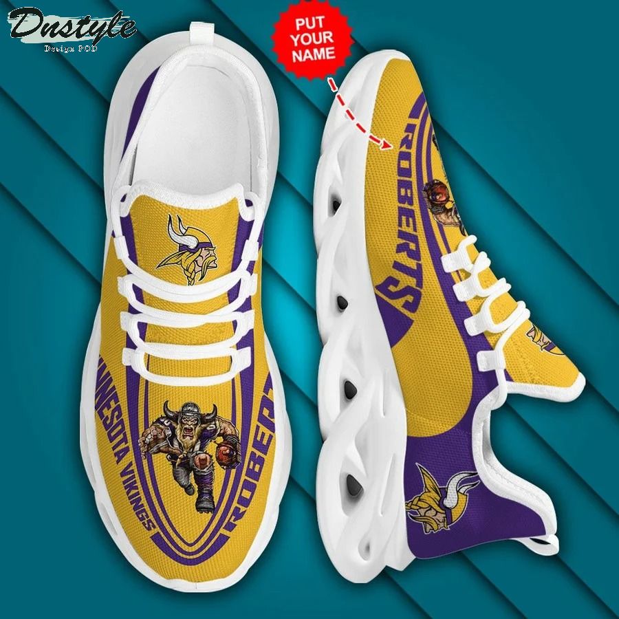 Personalized NFL Minnesota Vikings Max Soul Sneaker