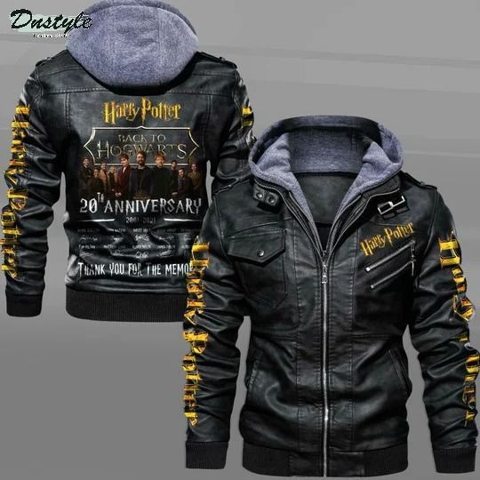 Harry Potter 20th anniversary leather jacket