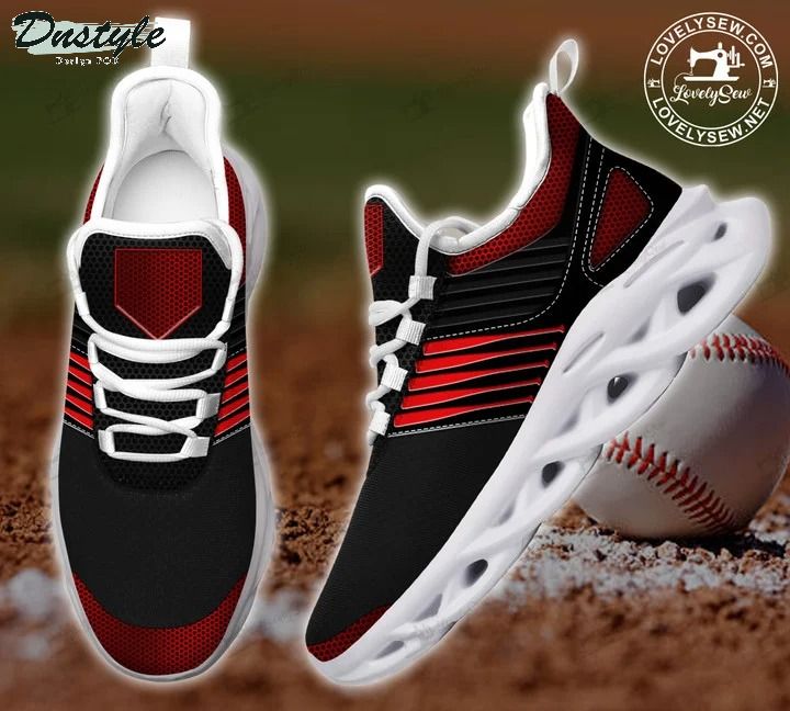 Baseball stick plate red max soul shoes