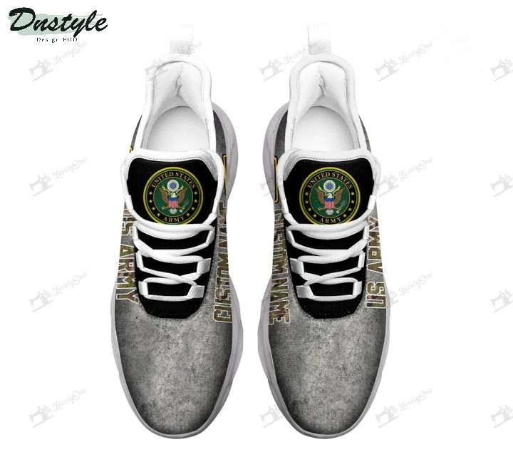 U.S Army camo personalized max soul shoes