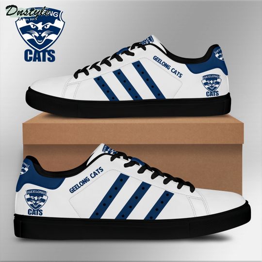 Geelong cats stan smith low top shoes