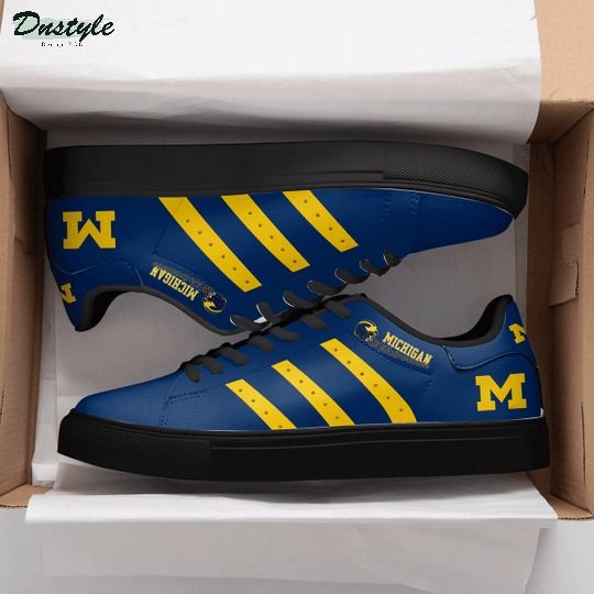Michigan wolverines big10 champion stan smith low top shoes