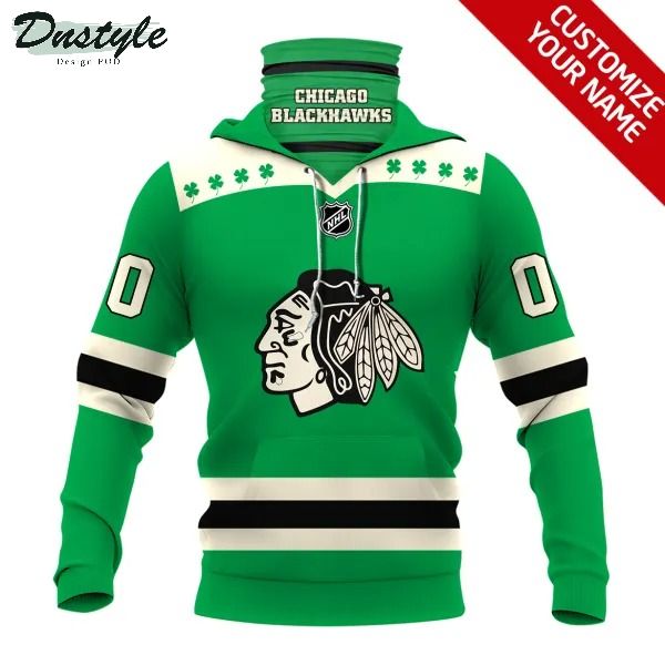 Chicago Blackhawks NHL Personalized 3d Mask Hoodie