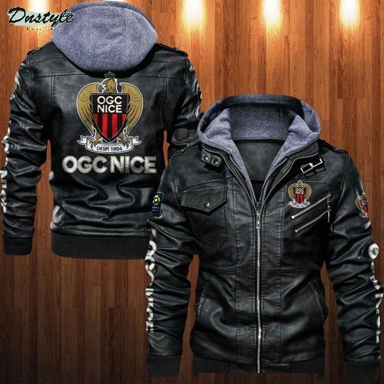 OGC Nice Hooded Leather Jacket