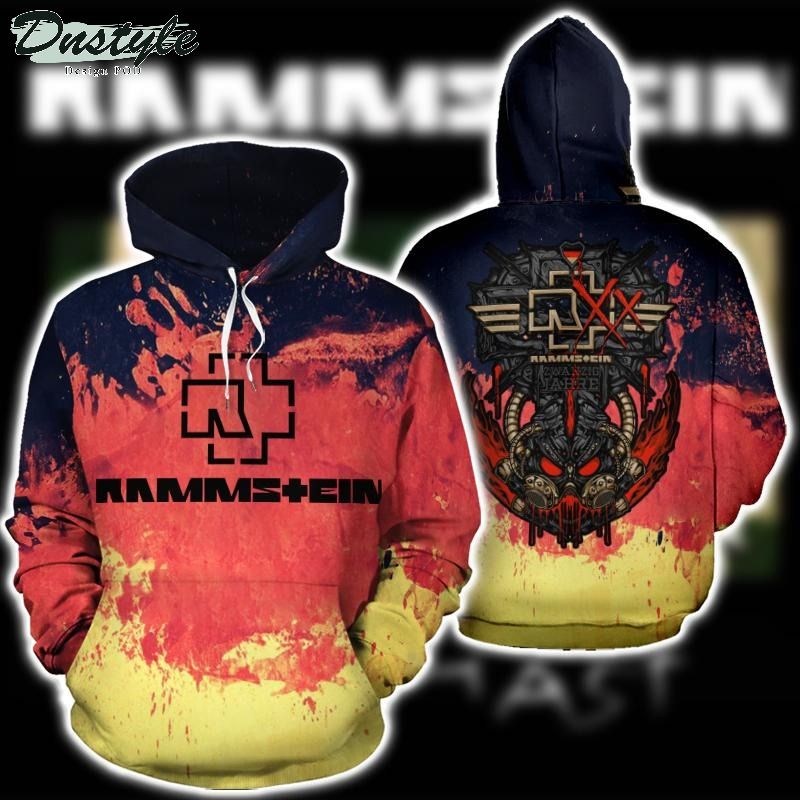 Rammstein 3d Unisex Hoodie