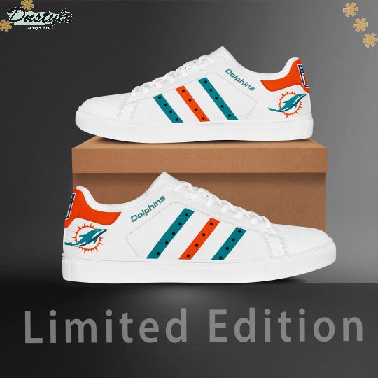 Miami dolphins stan smith low top shoes