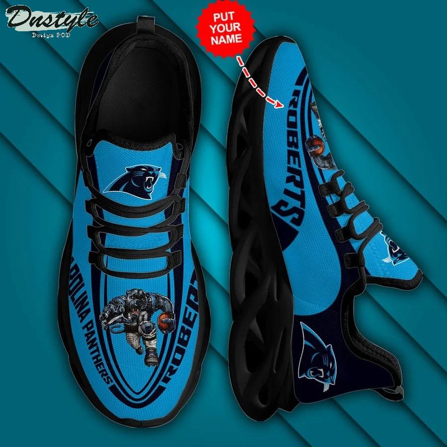 Personalized NFL Carolina Panthers Max Soul Sneaker