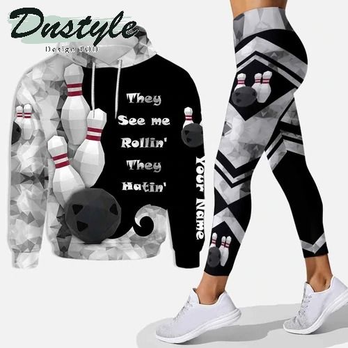 They See Me Rolling Bowling Personalized Hoodie and Legging
