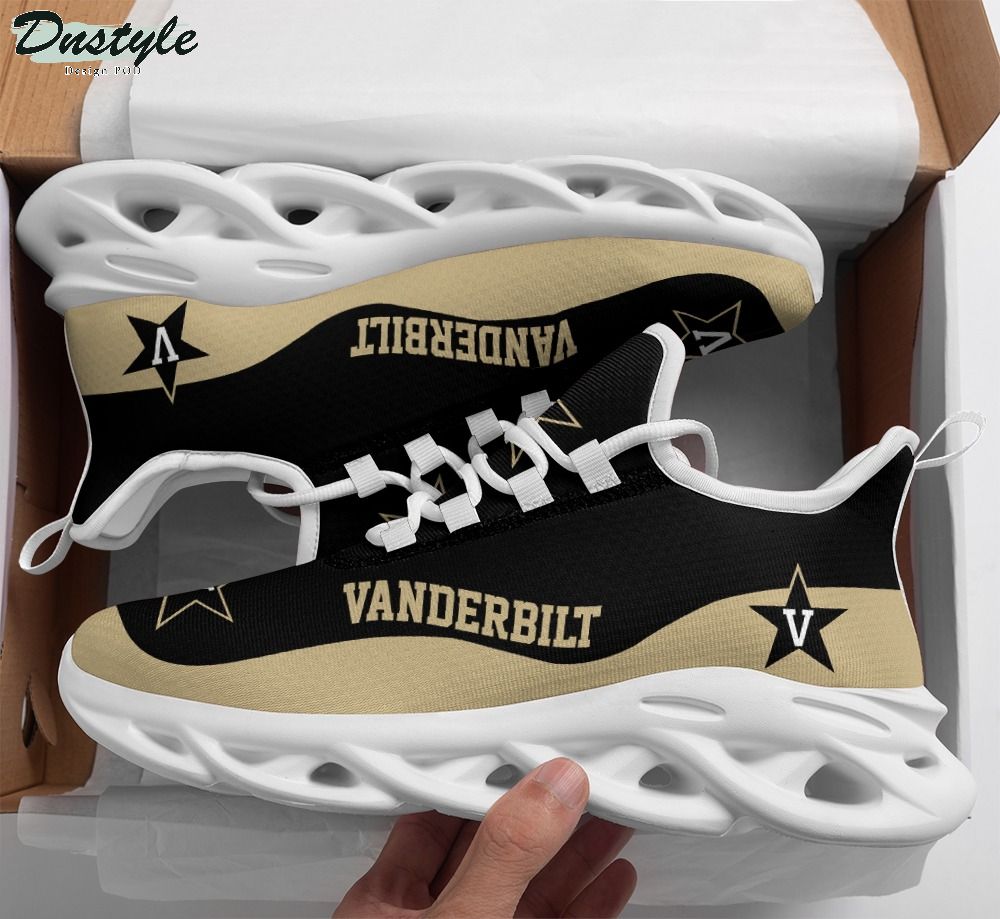 Vanderbilt Commodores Ncaa Max Soul Sneaker Shoes