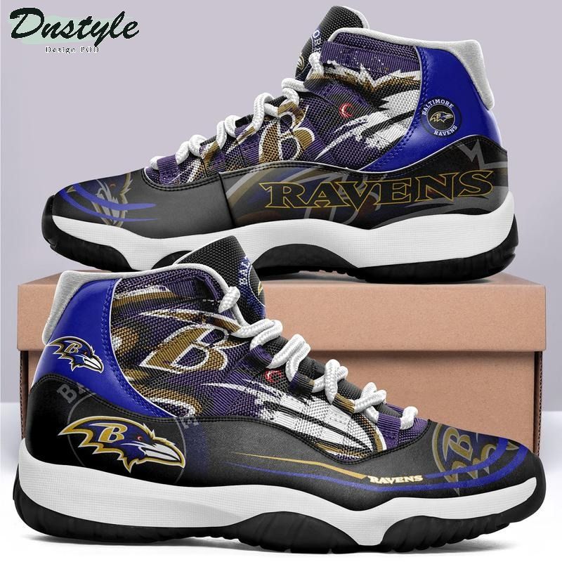 Baltimore Ravens NFL air jordan 11 shoes