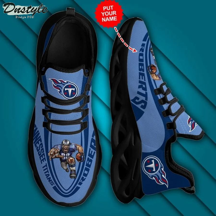 Personalized NFL Tennessee Titans Max Soul Sneaker