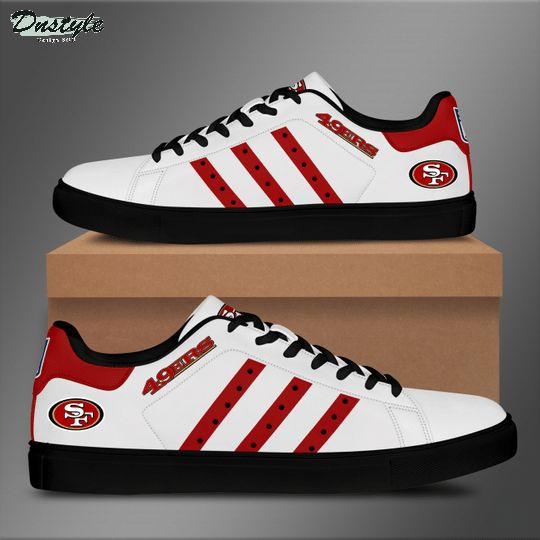 San francisco 49ers stan smith low top shoes