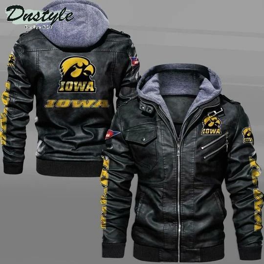 Iowa Hawkeyes NCAA leather jacket