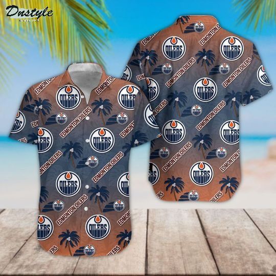 Edmonton Oilers hawaiian shirt