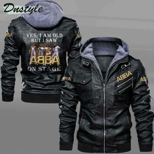 Yes I am old but I saw ABBA on stage leather jacket