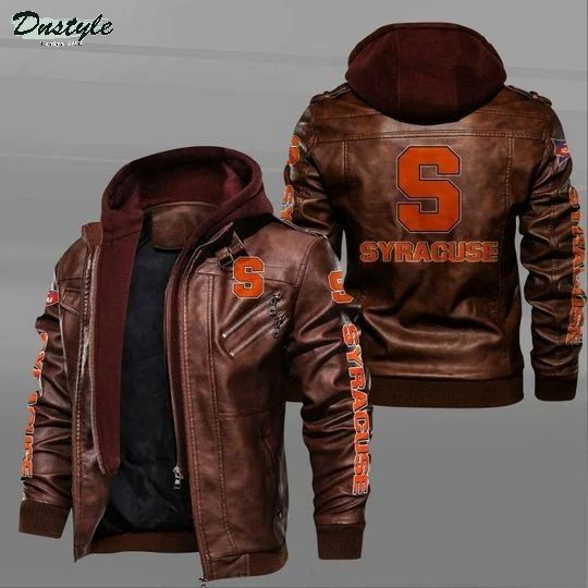 Syracuse Orange NCAA leather jacket