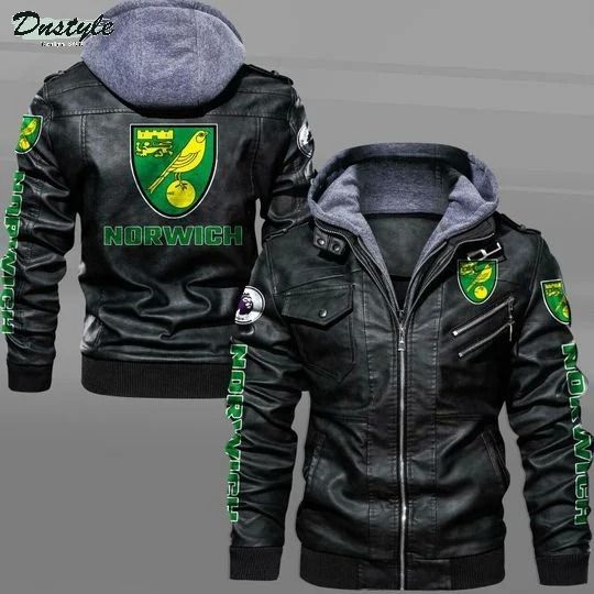 Norwich City leather jacket