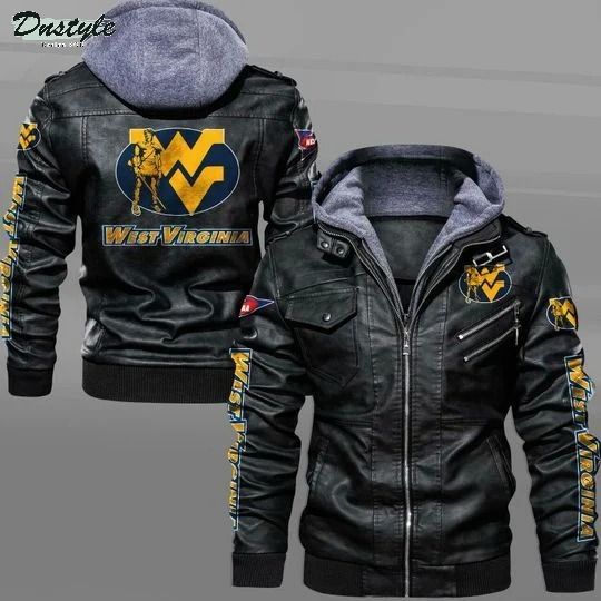 West Virginia Mountaineers NCAA leather jacket