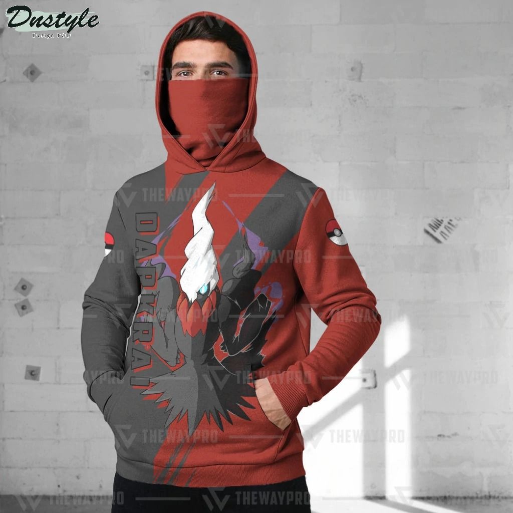 Anime Pokemon Darkrai Custom Mask Hoodie