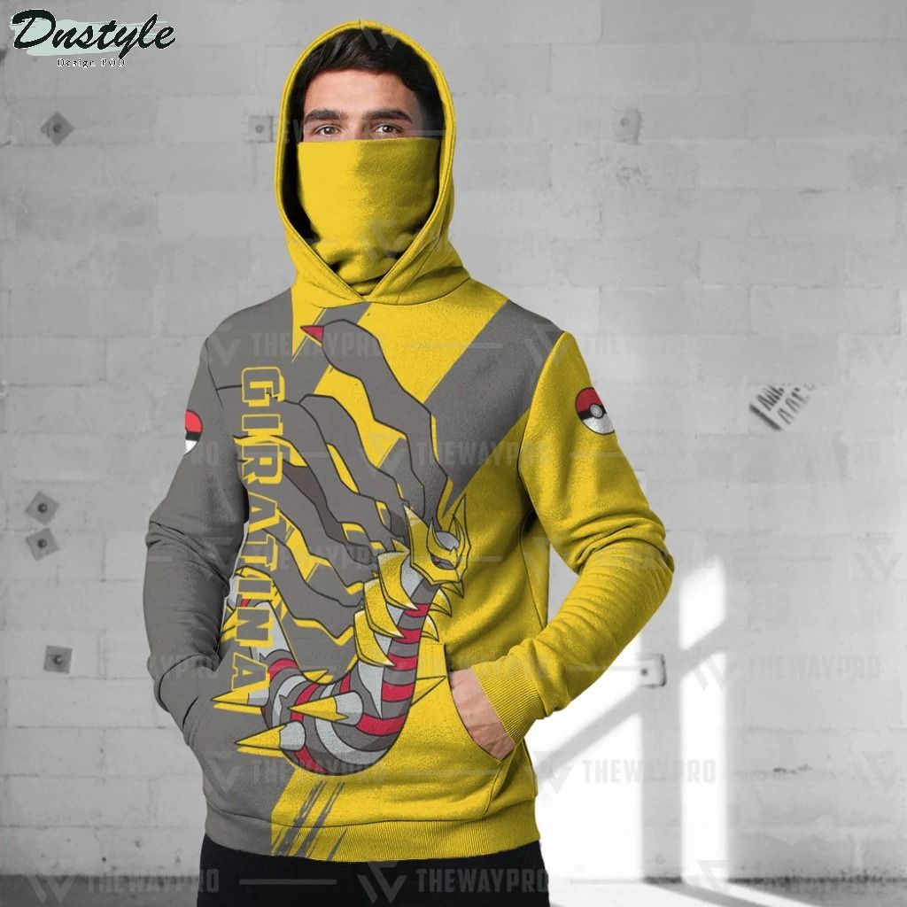 Anime Pokemon Giratina Custom Mask Hoodie