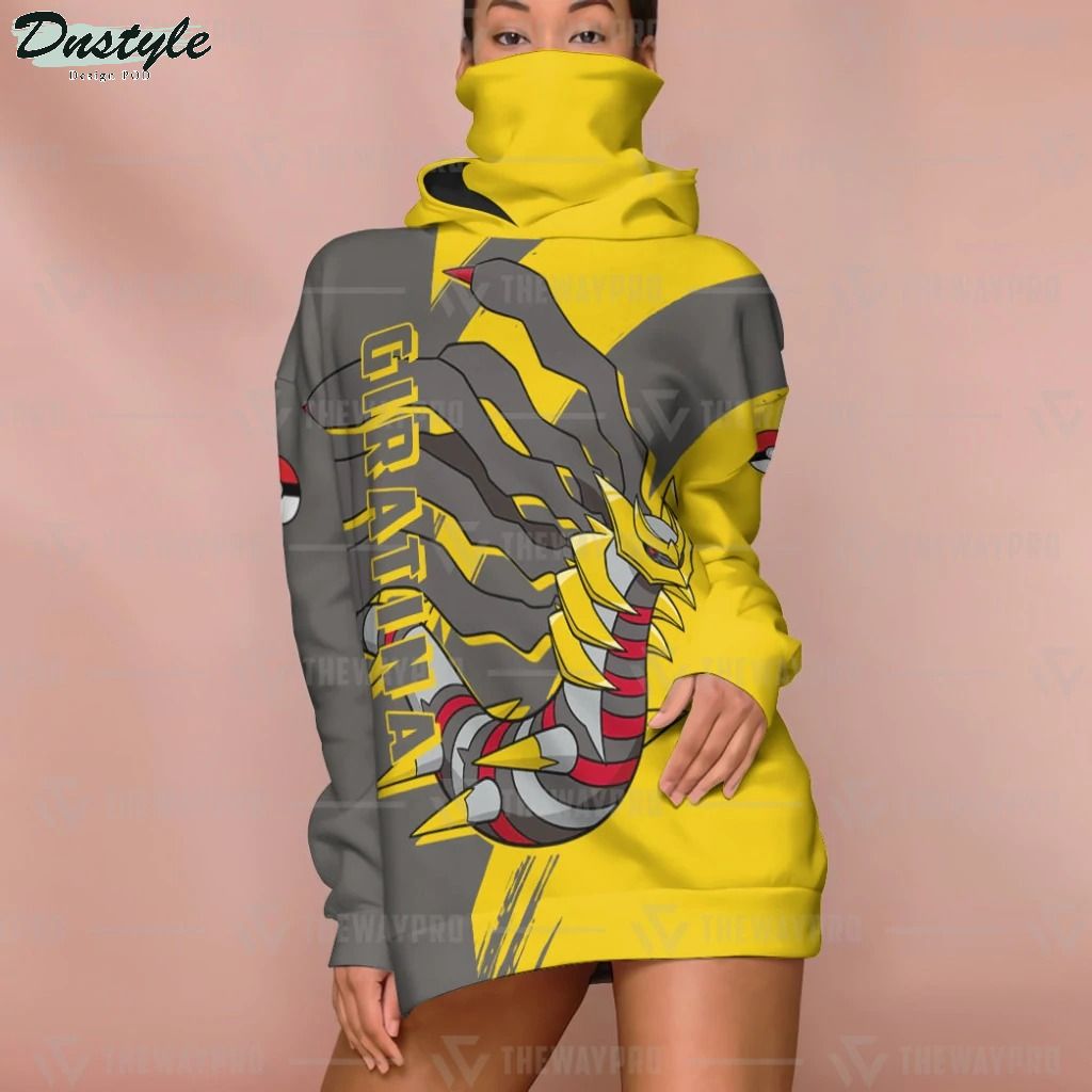 Anime Pokemon Giratina Custom Mask Hoodie