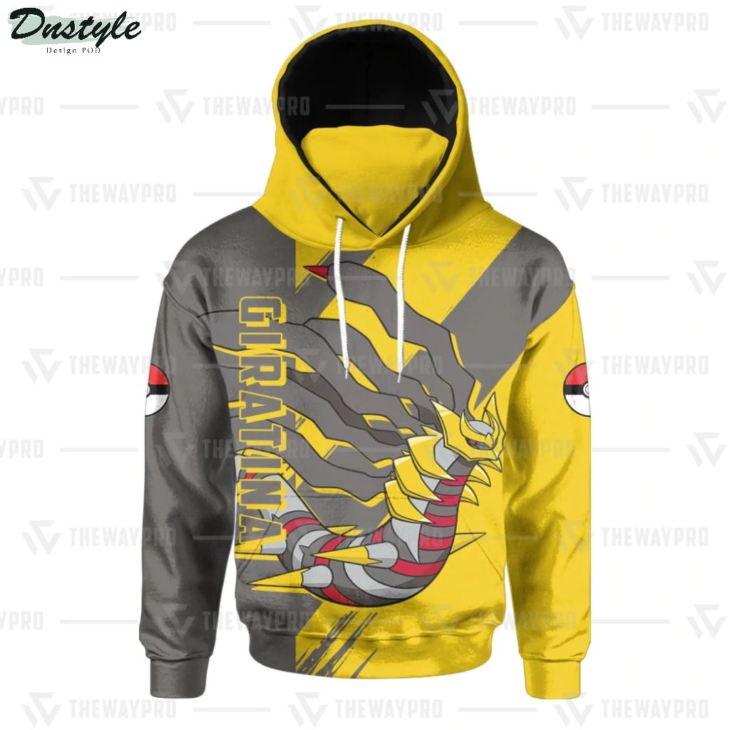 Anime Pokemon Giratina Custom Mask Hoodie