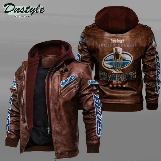 Blues Champions leather jacket