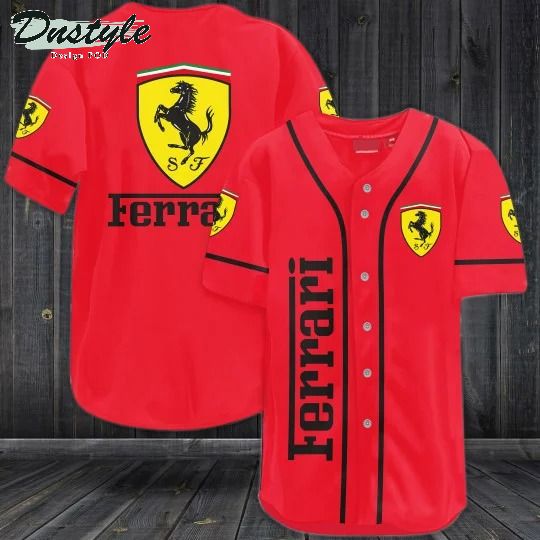 Ferrari baseball jersey