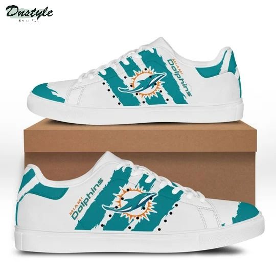 Miami Dolphins NFL stan smith low top shoes