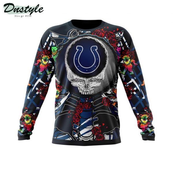 NFL Indianapolis Colts Mix Grateful Dead Personalized 3D Hoodie