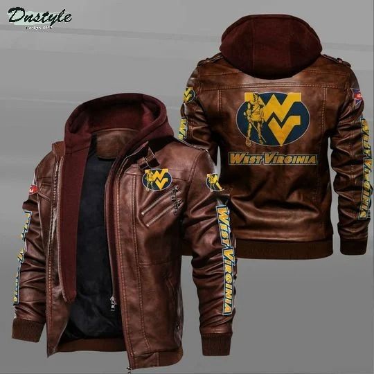 West Virginia Mountaineers leather jacket