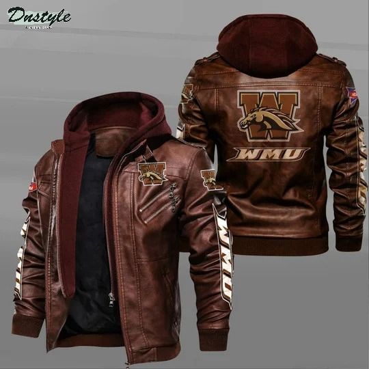 Western Michigan Broncos leather jacket