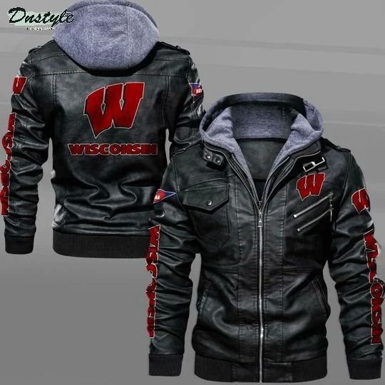Wisconsin Badgers leather jacket