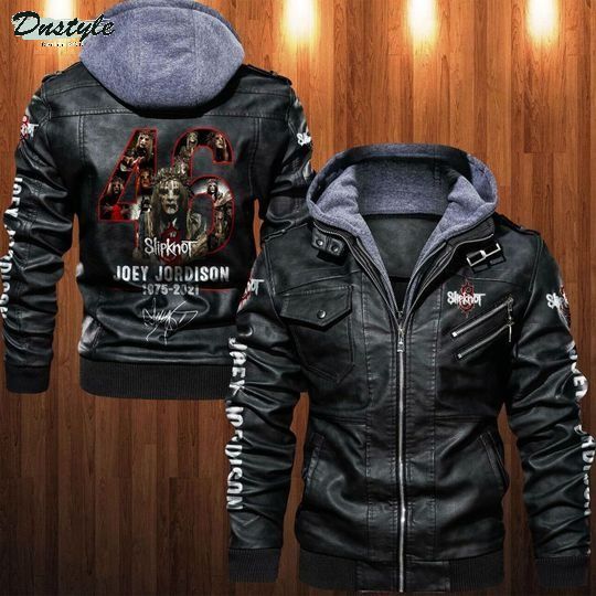 Slipknot Joey Jordison leather jacket