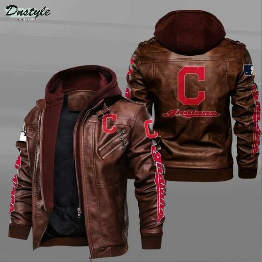 Cleveland Indians leather jacket