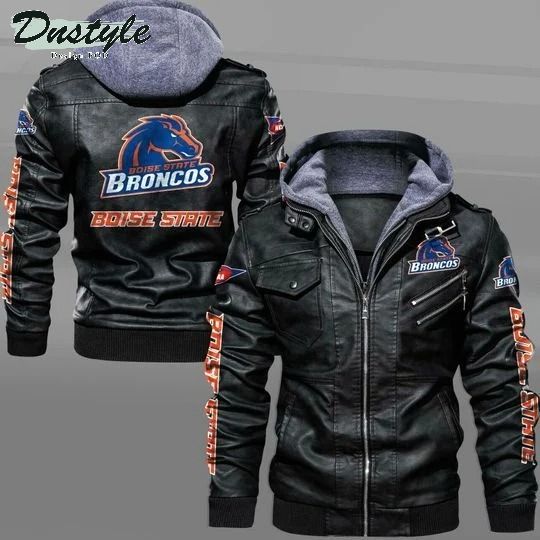 Boise State Broncos leather jacket