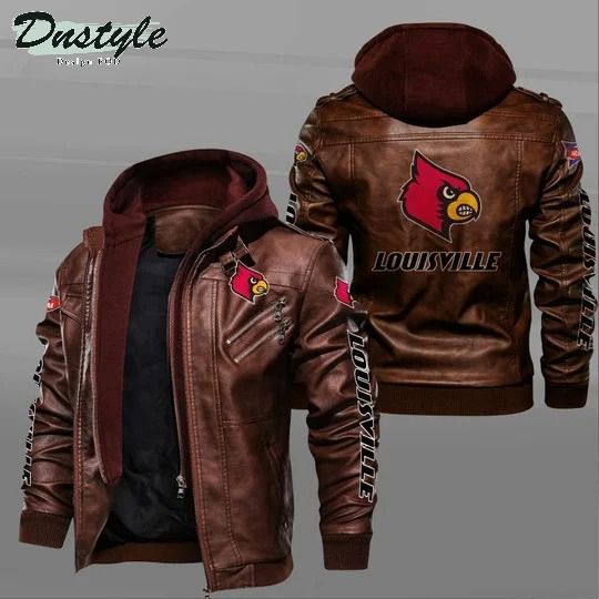 Louisville Cardinals NCAA leather jacket