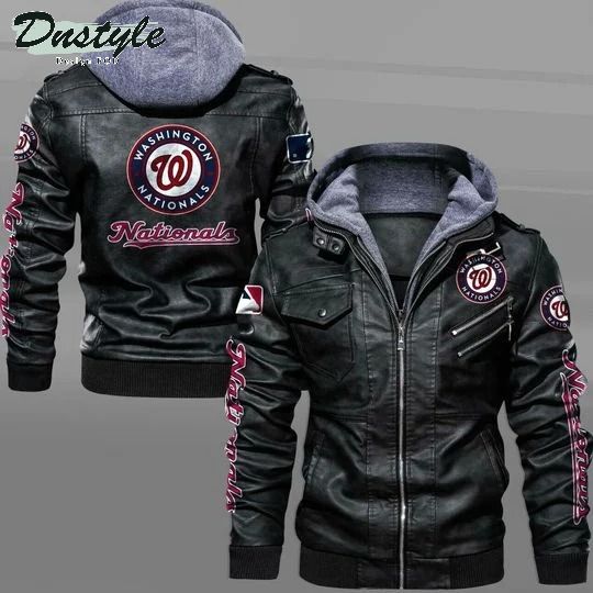 Washington Nationals leather jacket