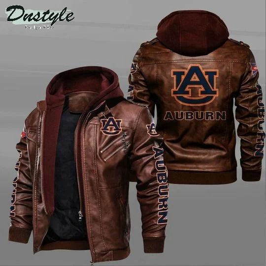 Auburn Tigers leather jacket