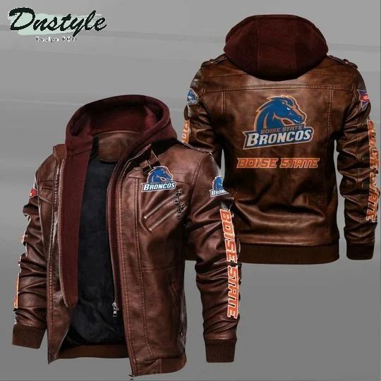 Boise State Broncos leather jacket