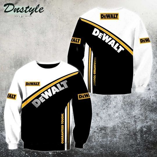Dewalt guaranteed tough 3d all over printed hoodie