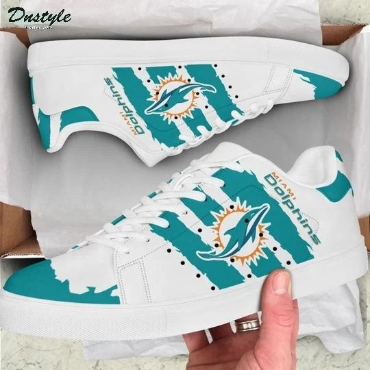 Miami Dolphins NFL stan smith low top shoes