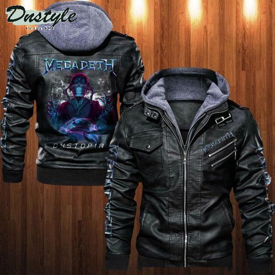 Megadeth dystopia leather jacket