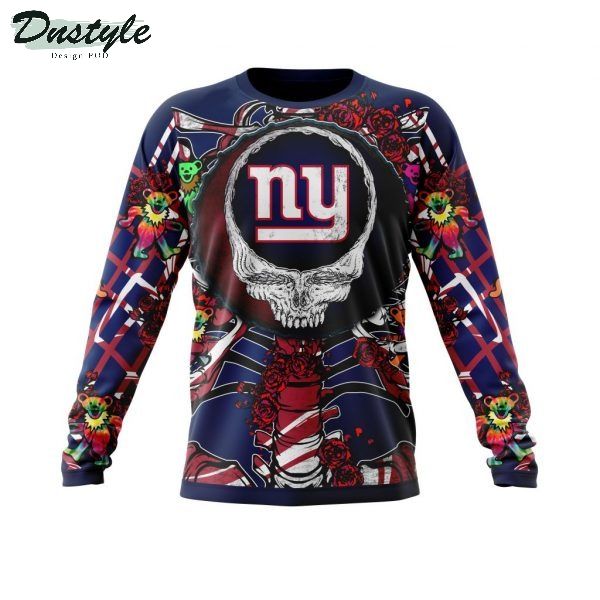 NFL New York Giants Mix Grateful Dead Personalized 3D Hoodie
