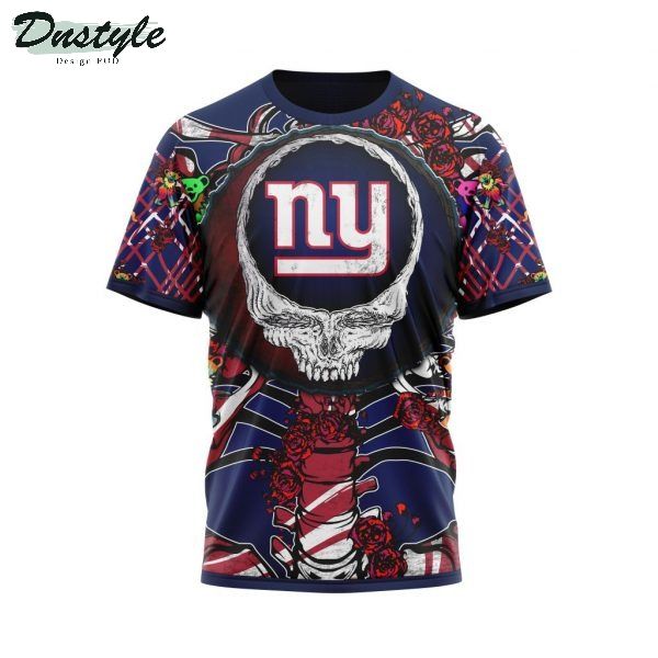 NFL New York Giants Mix Grateful Dead Personalized 3D Hoodie