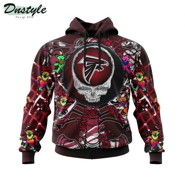 NFL Atlanta Falcons Mix Grateful Dead Personalized 3D Hoodie