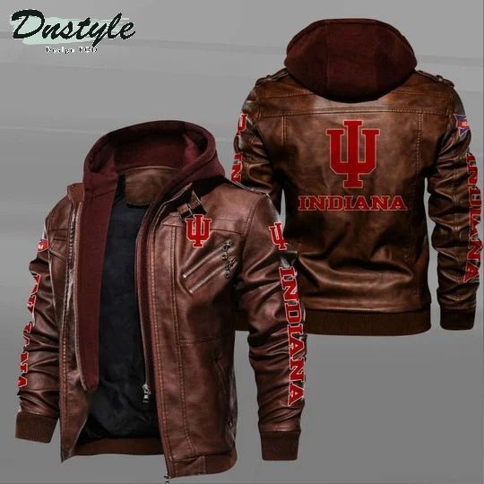 Indiana Hoosiers leather jacket