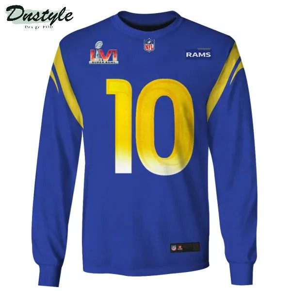 Los Angeles Rams NFL Kupp 10 3d full printing hoodie
