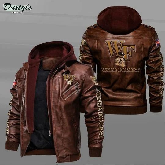 Wake Forest Demon Deacons NCAA leather jacket