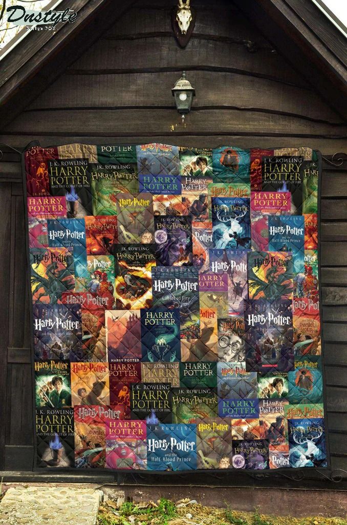 Harry Potter Book Cover Pattern Quilt